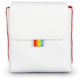 Funda cámara  - POLAROID NOW BAG WHITE & RED POLAROID, Blanco y rojo