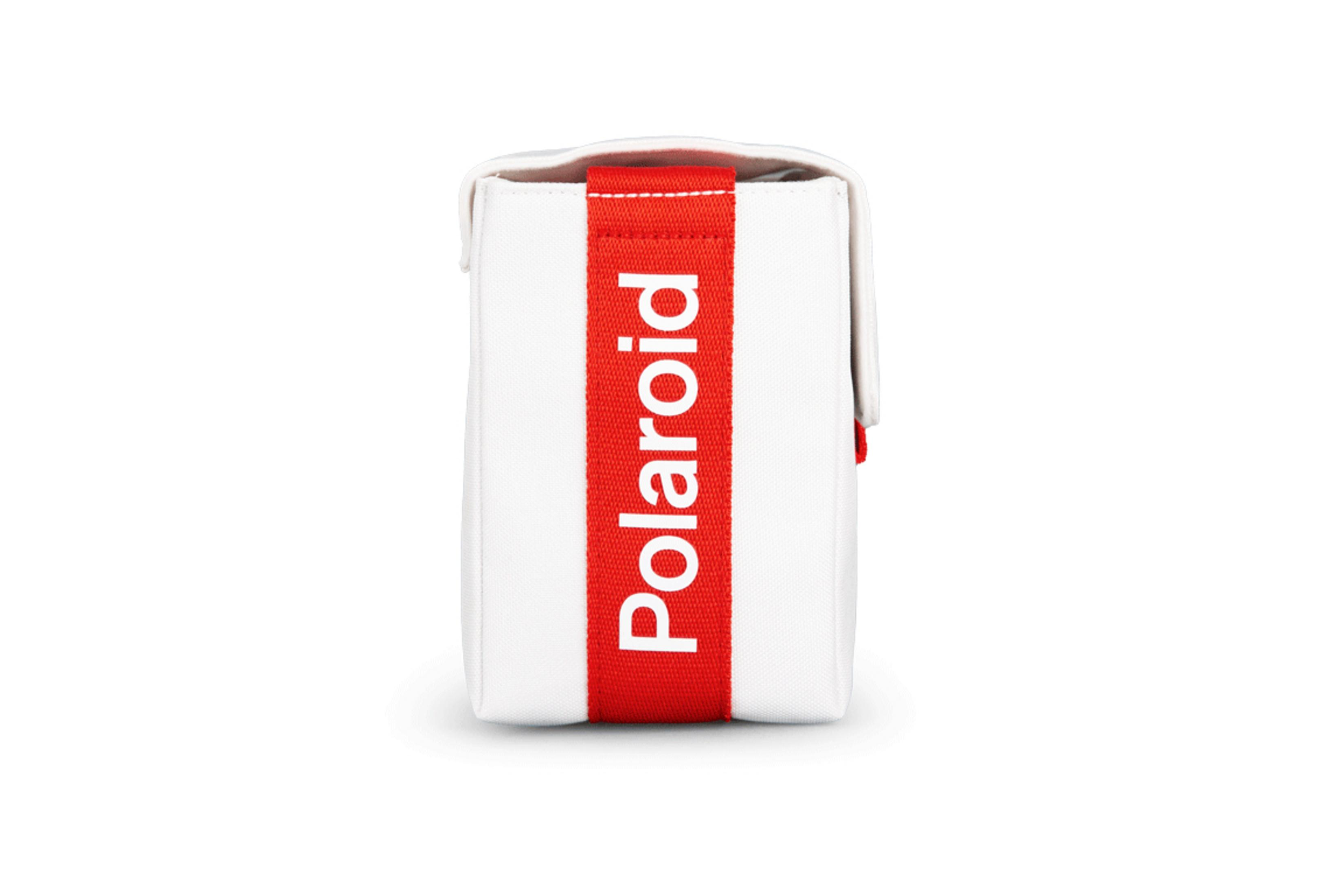 RED Weiß/Rot POLAROID 6100 NOW WHITE BAG Kameratasche, &