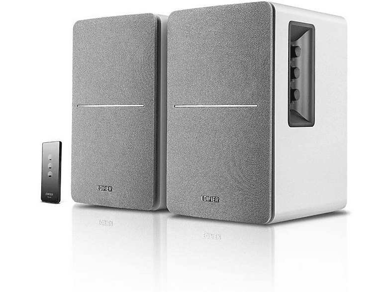EDIFIER R1280T WHITE Regallautsprecher, Weiß/Silbergrau) | MediaMarkt