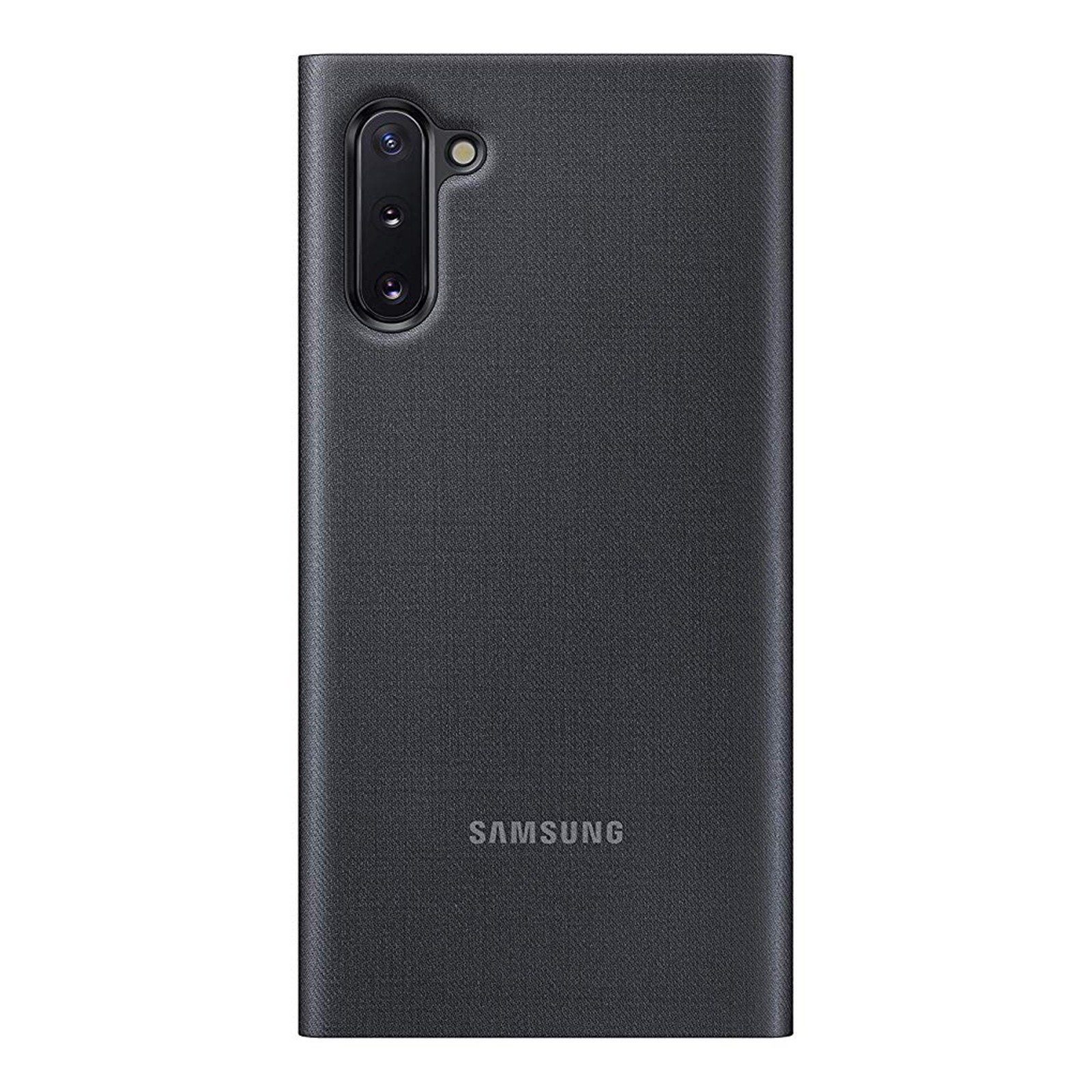 SAMSUNG NOTE Samsung, Galaxy COVER BLACK, 10, EF-NN970PBEGWW Reisekoffer, GAL. LED 10 Schwarz VIEW Note
