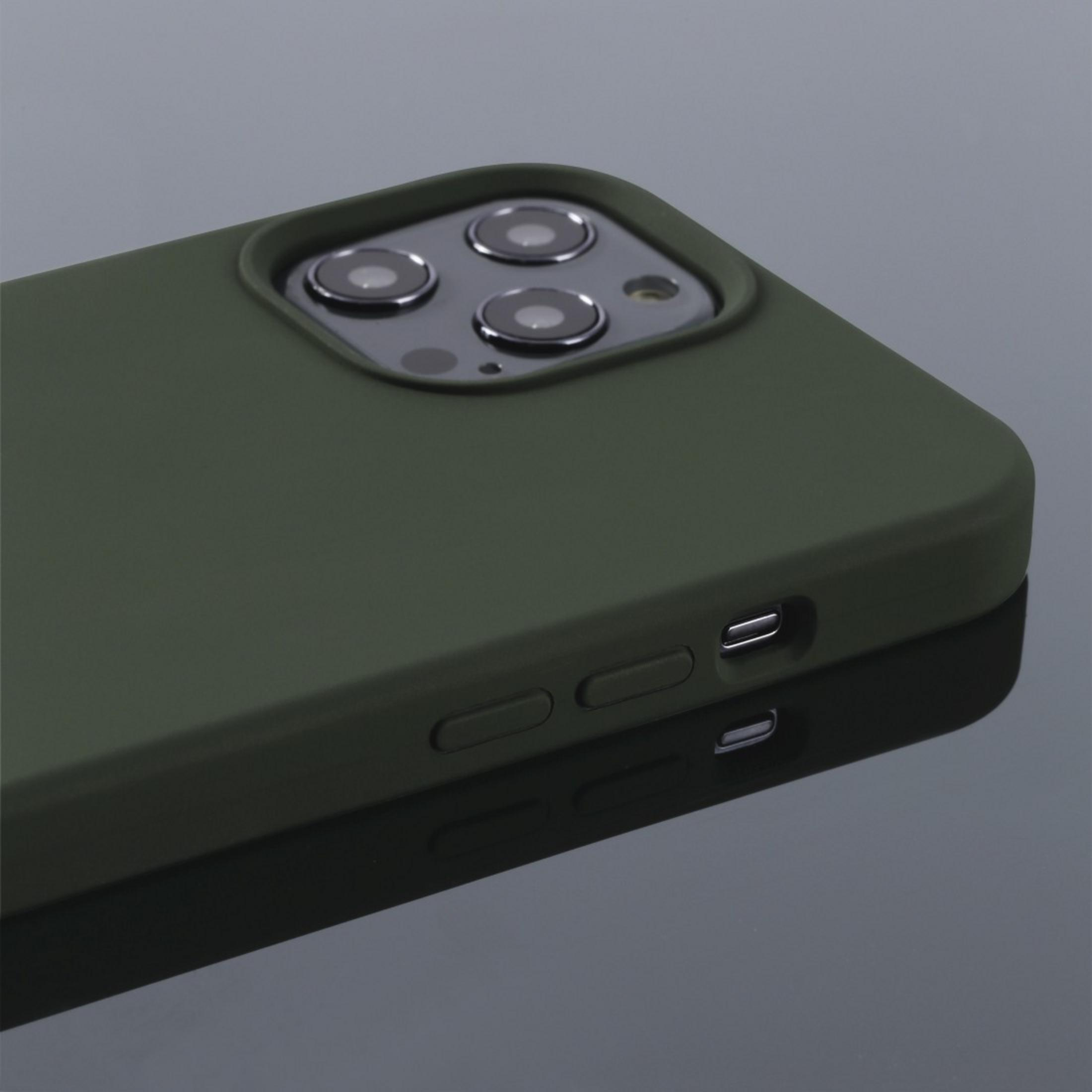 HAMA MagCase Backcover, Finest Max, Pro Grün iPhone Feel 12 Apple, PRO