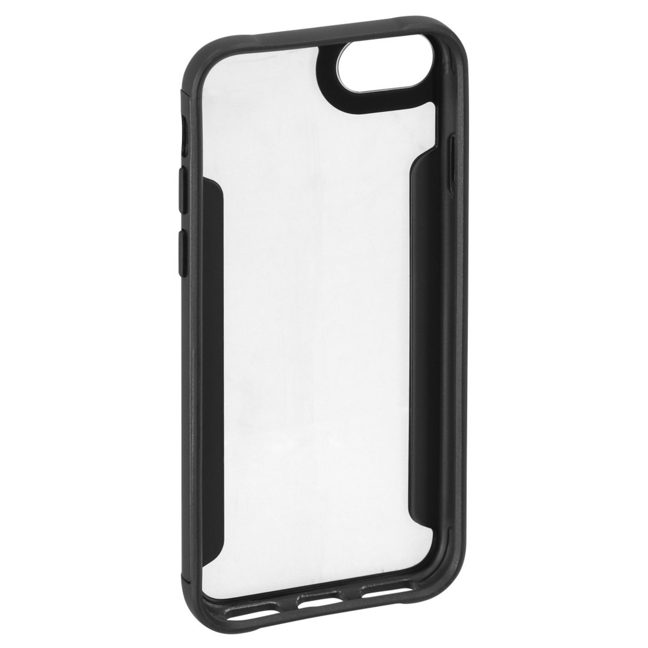 2020/SE iPhone Backcover, Metallic Transparent/Schwarz Frame, 7/8/SE Apple, 2022, HAMA