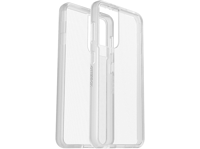 OTTERBOX 78-80332 REACT + CP FILM S21 CLEAR, Backcover, Samsung, Galaxy S21, Transparent