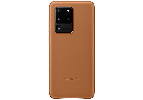 SAMSUNG EF-VG988 LEATHER COVER GALAXY S20 ULTRA BROWN, Koffer, Samsung, Galaxy S20 Ultra, Braun