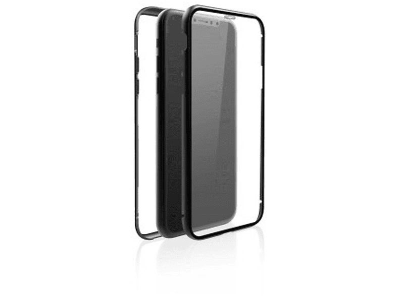 XS Schwarz/Transparent ROCK XS GLASS 360° Full Apple, MAX, CO iPhone Cover, Max, BLACK IPHONE 184769