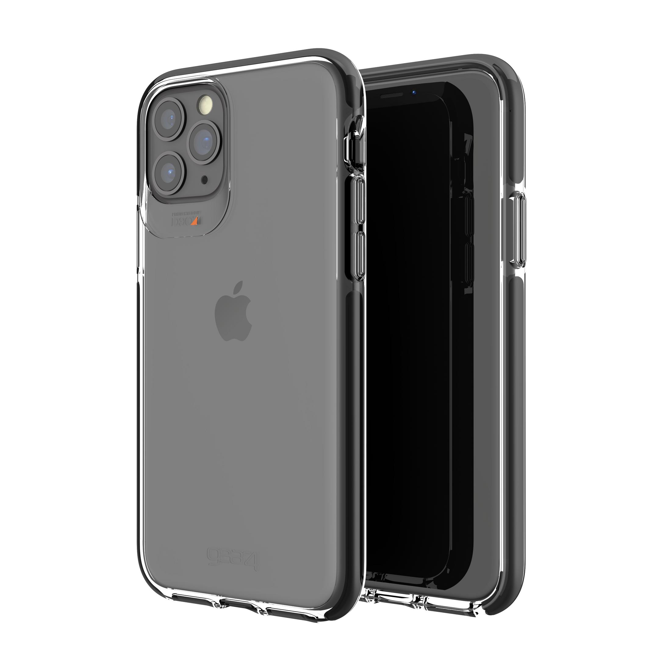 GEAR4 0S32919 PICCADILLY IPHONE 11 Apple, 11 PRO Schwarz Pro, Backcover, (BLACK), iPhone