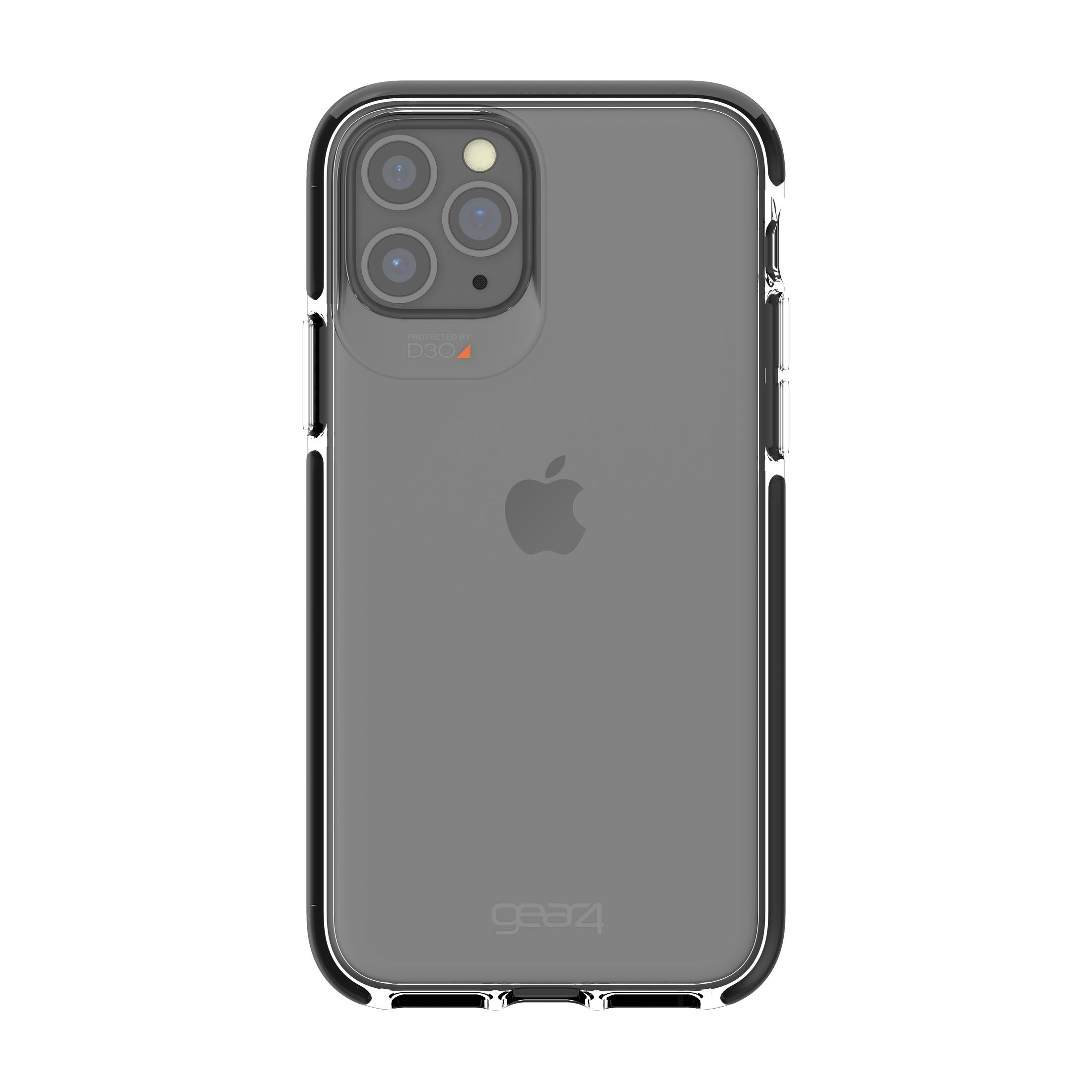 GEAR4 0S32919 PICCADILLY IPHONE 11 Apple, 11 PRO Schwarz Pro, Backcover, (BLACK), iPhone