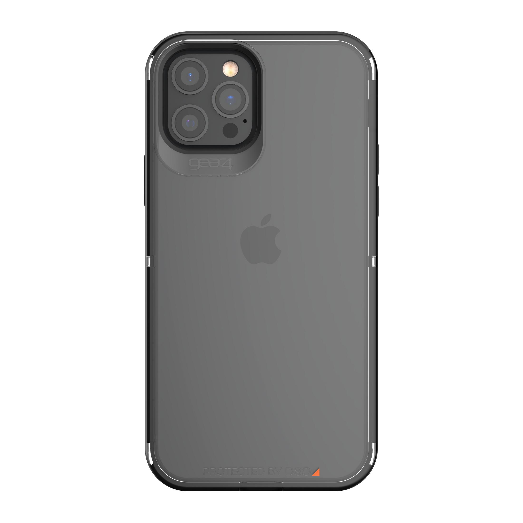 (BLACK), 12/PRO iPhone Pro, Schwarz HACKNEY GEAR4 Backcover, IPHONE 12/12 Apple, 0S33457 5G