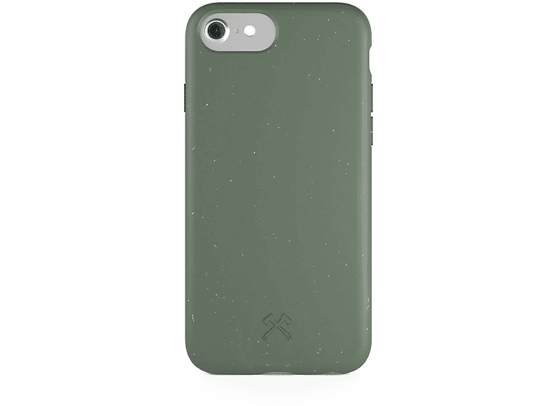 WOODCESSORIES ECO425 BIO CASE ANTIMICROBIAL IP 6 7 8 SE GREEN, Backcover, Apple, iPhone 6, 7, 8, SE, Grün | Backcover