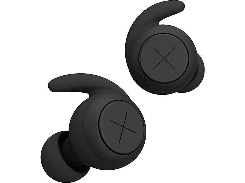 KYGO E7/1000 TRUE WIRELESS BLACK, In-ear Kopfhörer Bluetooth Schwarz