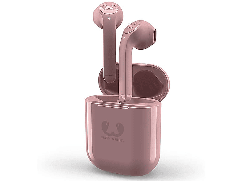 Dusty WIRELESS Kopfhörer \'N TWINS P, REBEL Pink Bluetooth FRESH DUSTY TWS 3EP710DP In-ear