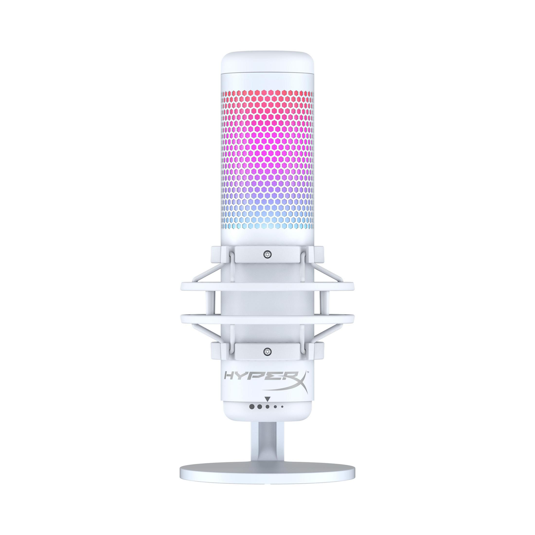 Mikrofon, WHITE Weiß HYPERX QUADCAST S USB 519P0AA