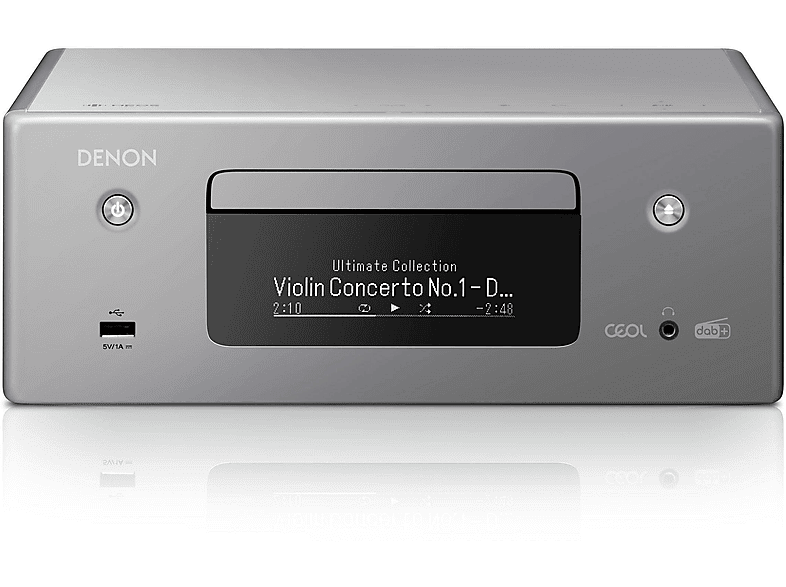 DENON RCD-N 11 DAB Grau Kompaktanlage, HiFi GRAU