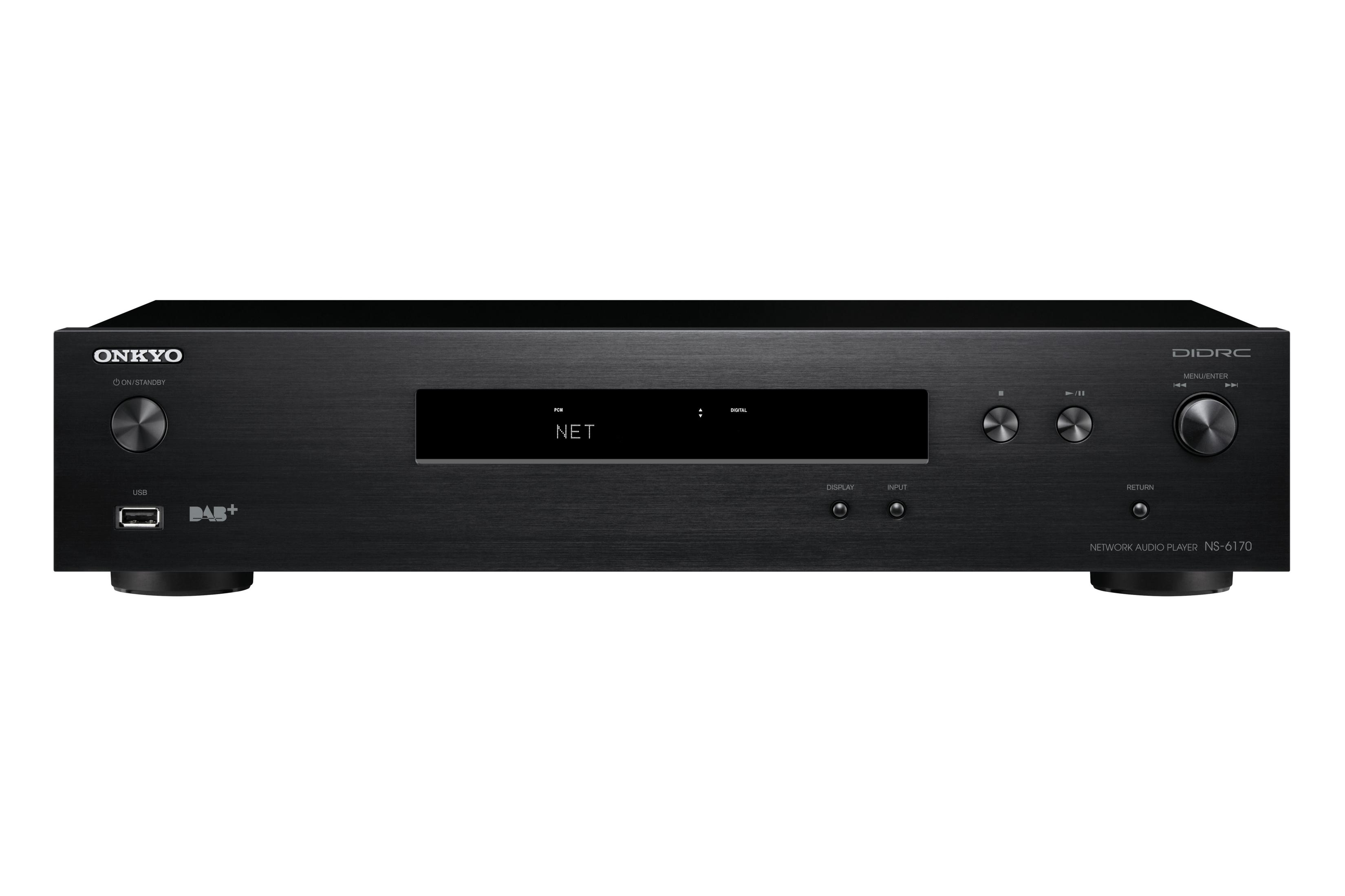 ONKYO NS 6170 B SCHWARZ Schwarz Netzwerk-Audioplayer