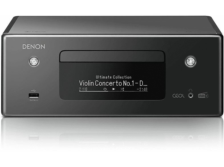 Kompaktanlage, RCD-N 11 DENON HiFi DAB Schwarz SCHWARZ