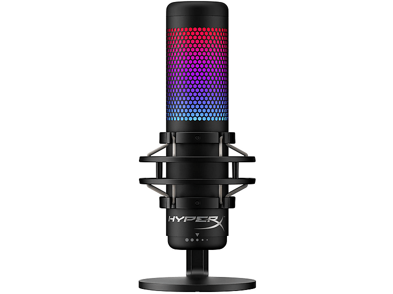 HYPERX HMIQ1S-XX-RG/G QUADCAST S Mikrofon, Schwarz USB RGB