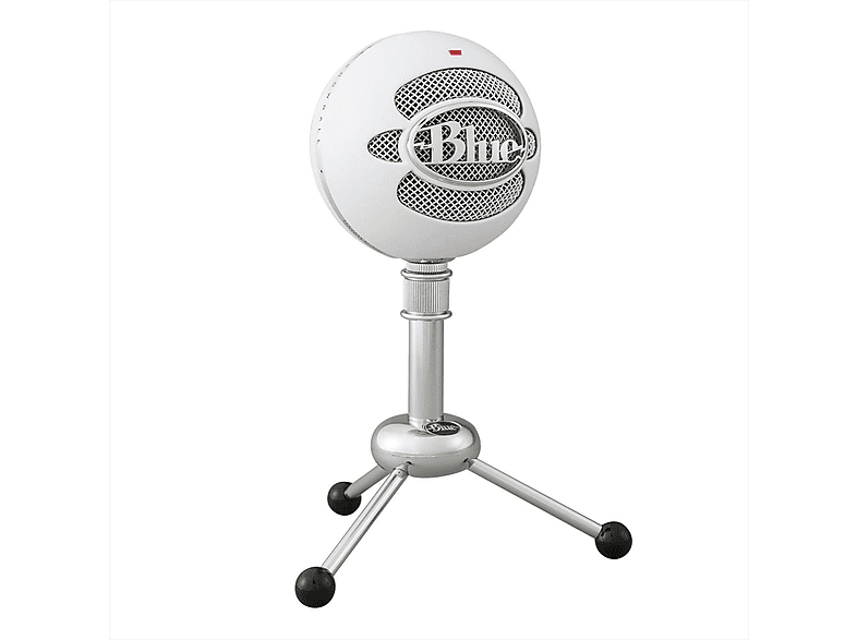 WHITE MICROPHONE USB BLUE MICROPHONES USB SNOWBALL Weiß 988-000187 Mikrofon, TEXTURED