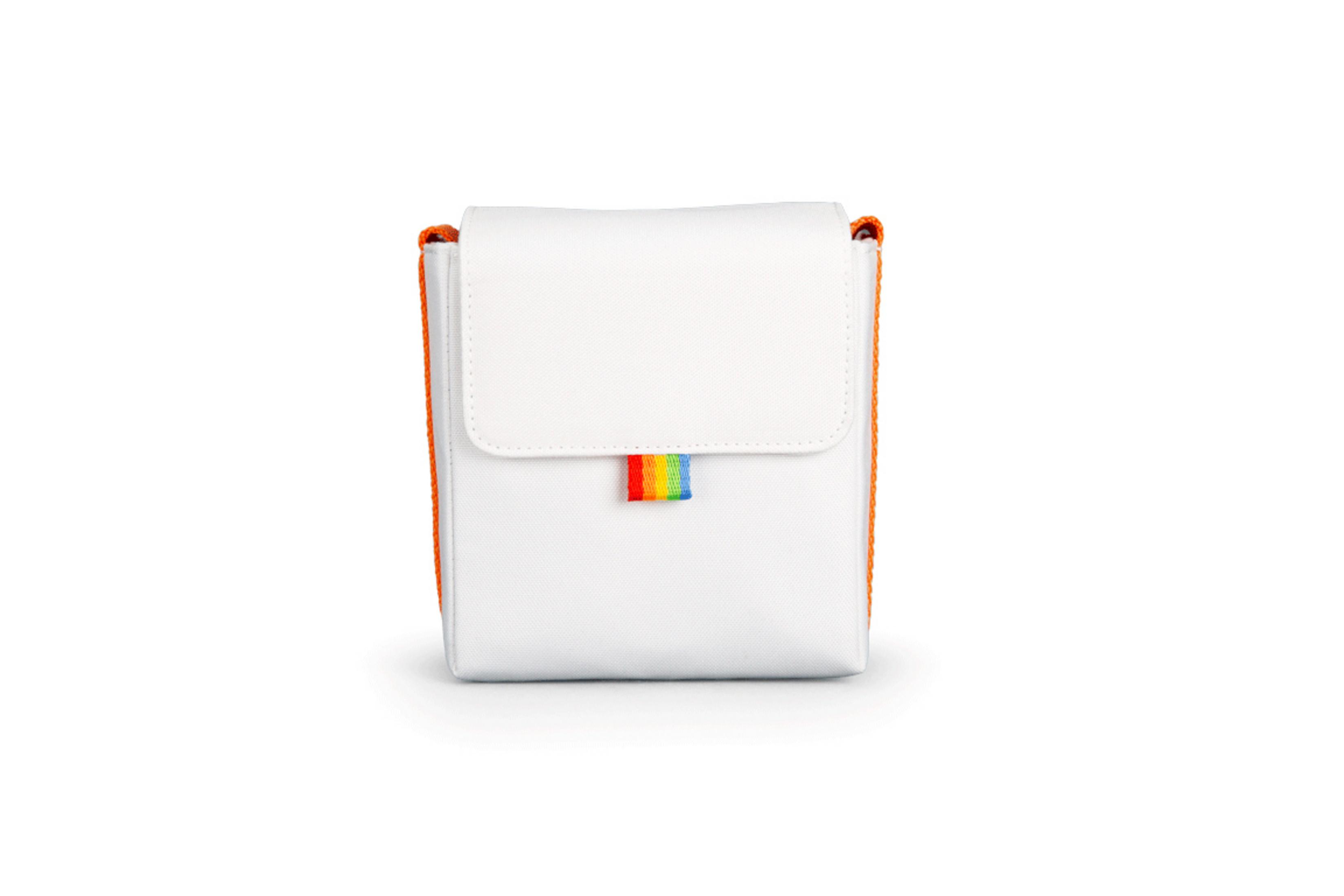Kameratasche, NOW & WHITE 6101 Weiß/Orange ORANGE BAG POLAROID