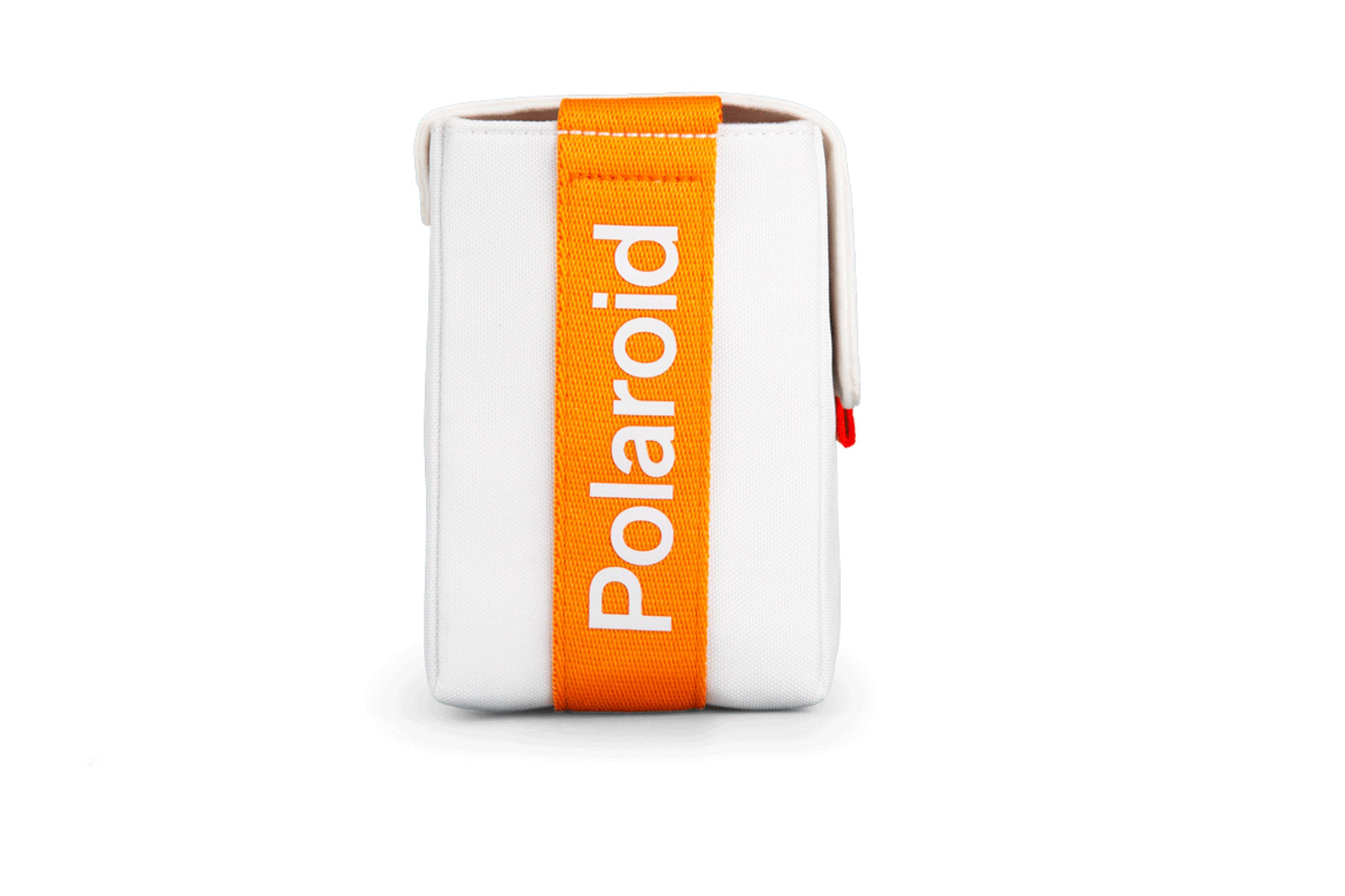 BAG 6101 Weiß/Orange POLAROID Kameratasche, NOW ORANGE WHITE &
