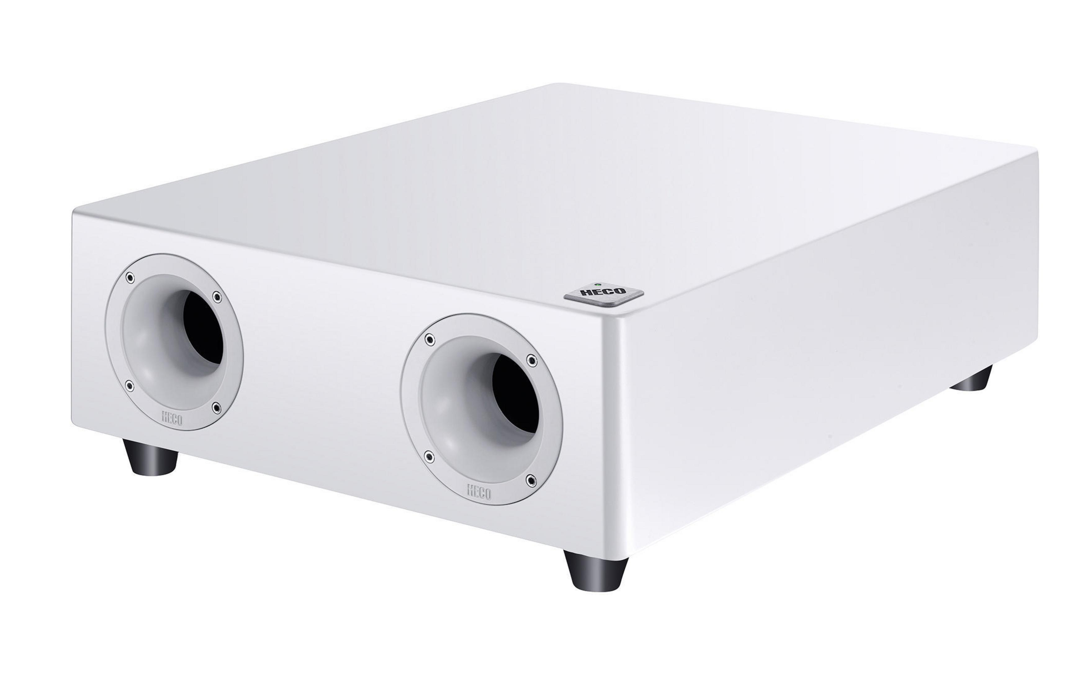 HECO AMBIENT SUB 88 F Subwoofer, Weiss WEISS MATT