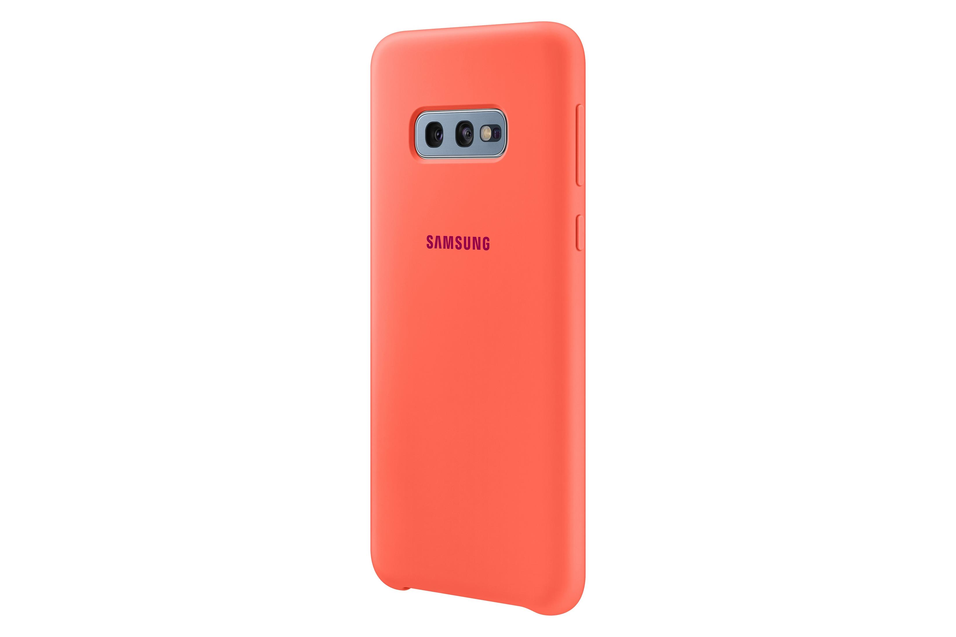 SAMSUNG EF-PG970THEGWW Pink SILICONE Samsung, COVER S10e, Galaxy Berry S10E Backcover, PINK, BERRY