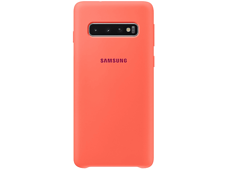 SAMSUNG EF-PG973THEGWW S10 SILICONE COVER BERRY PINK, Backcover, Samsung, Galaxy S10, Berry Pink