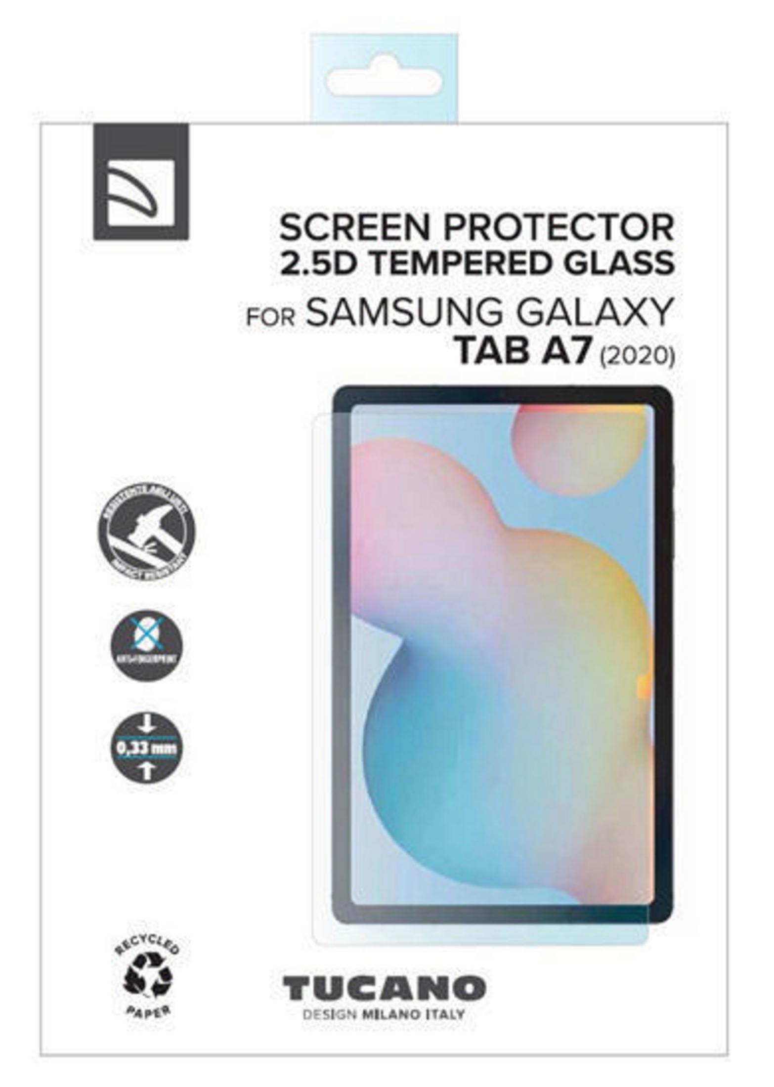 TUCANO 61604 SA720-SP-TG SCHUTZG 10.4“ Tab S7 Tab A, A7 Displayschutzglas(für Samsung Galaxy GALTAB Samsung 2020)