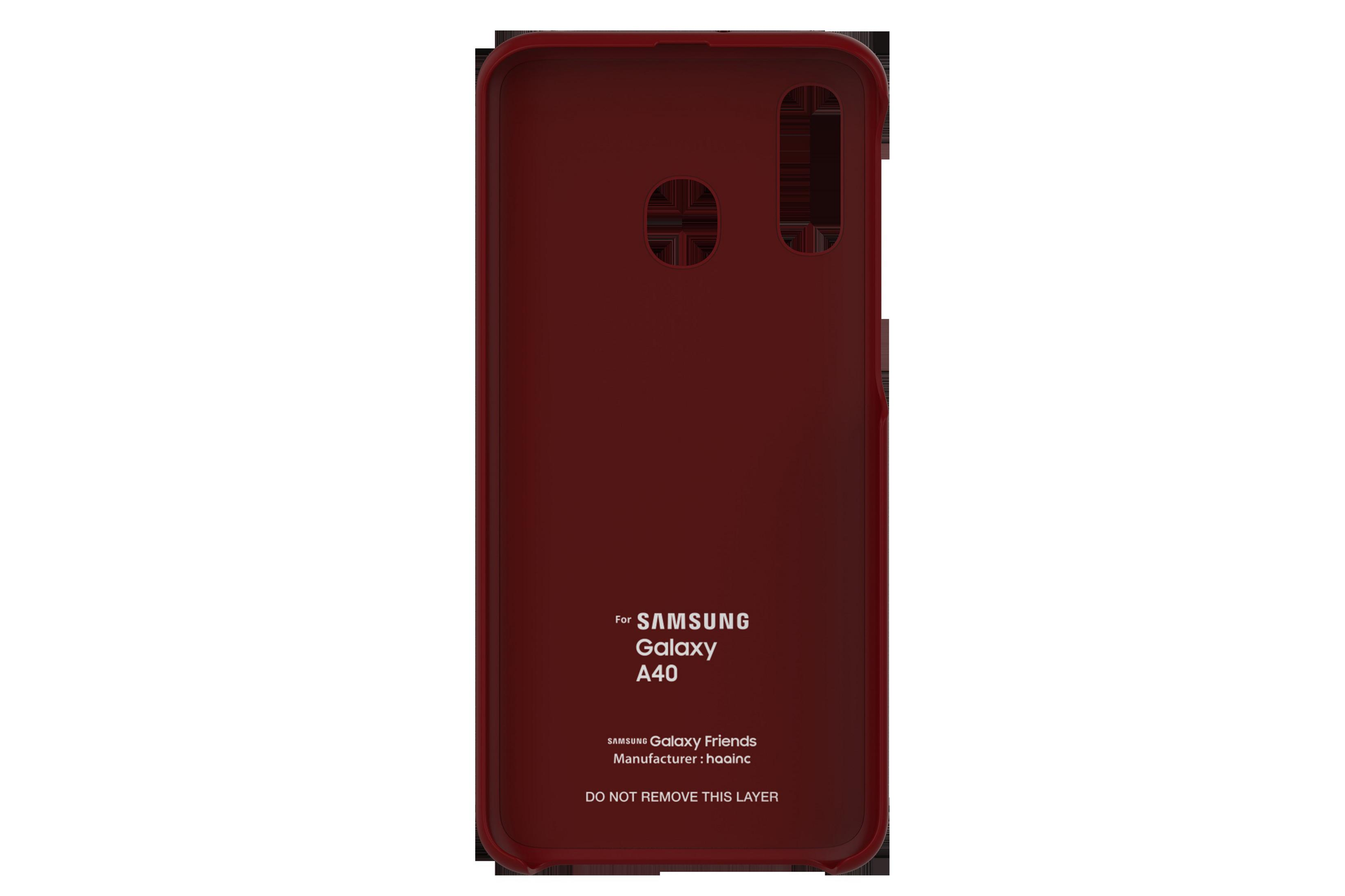 COVER Samsung, SAMSUNG Backcover, GP-FGA405HIBRW MARVEL MAN, A40 Galaxy SPIDER A40, Mehrfarbig