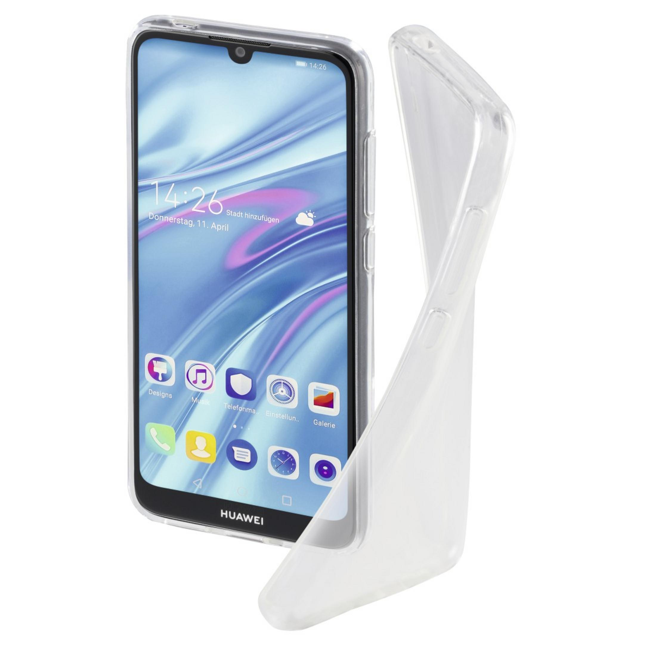 186618 HAMA CR Transparent Y6 TR, Y6 Huawei, CO CL Backcover, 2019, (2019), HUAWEI