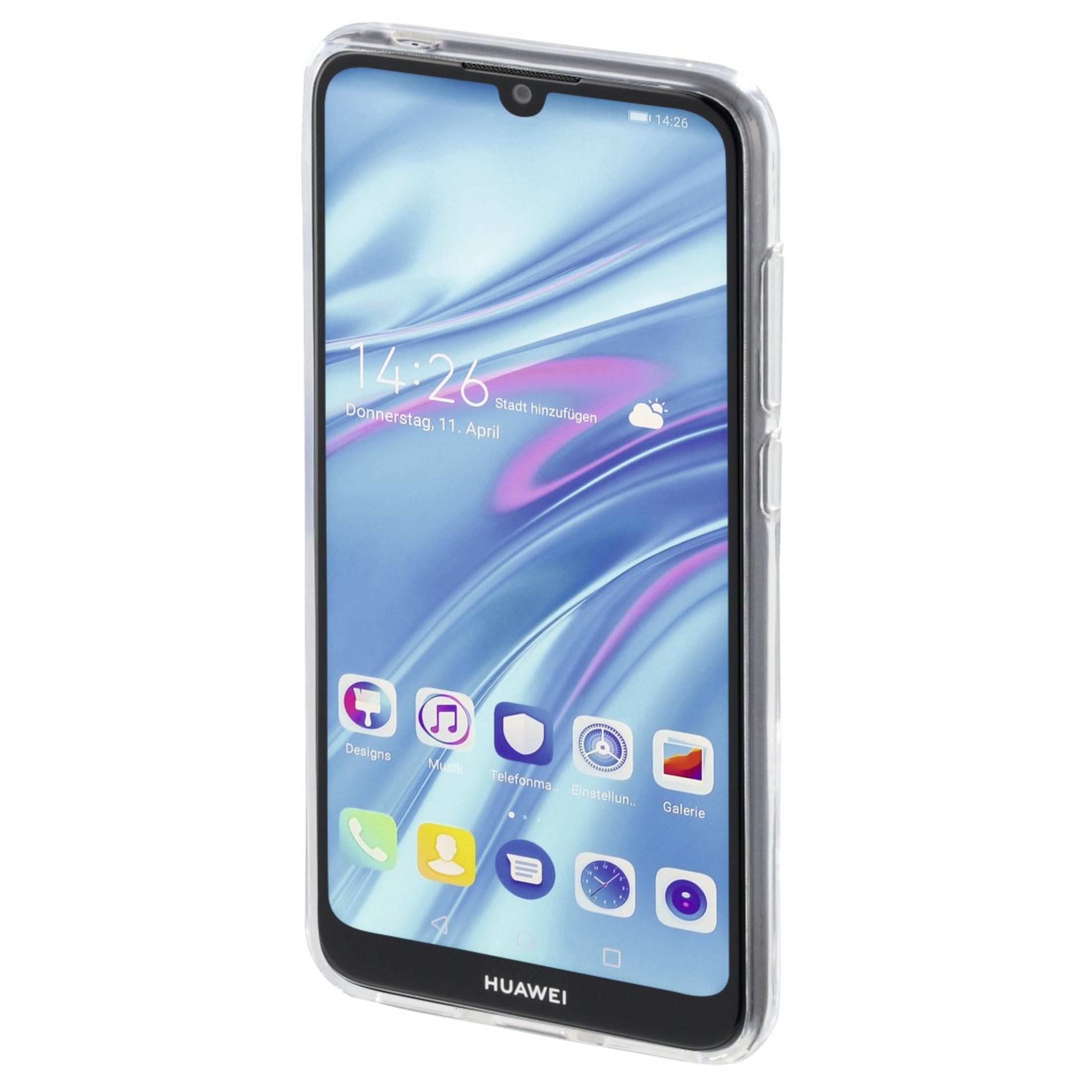 CR 186618 Huawei, Y6 Transparent (2019), CL HAMA CO TR, Backcover, Y6 2019, HUAWEI