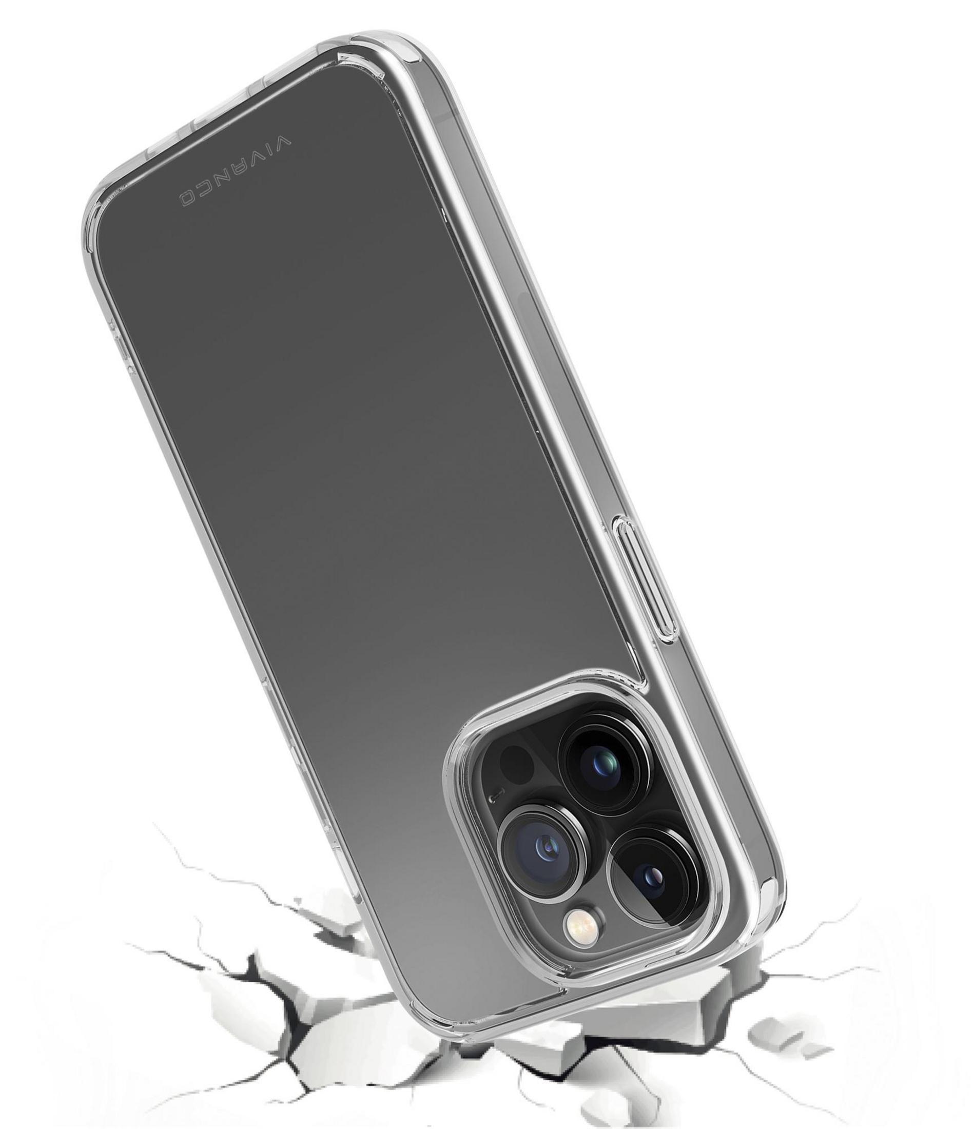 IPH14PROMAX Max, Transparent COVER SAS iPhone Backcover, VIVANCO T, Pro 63503 14 Apple,