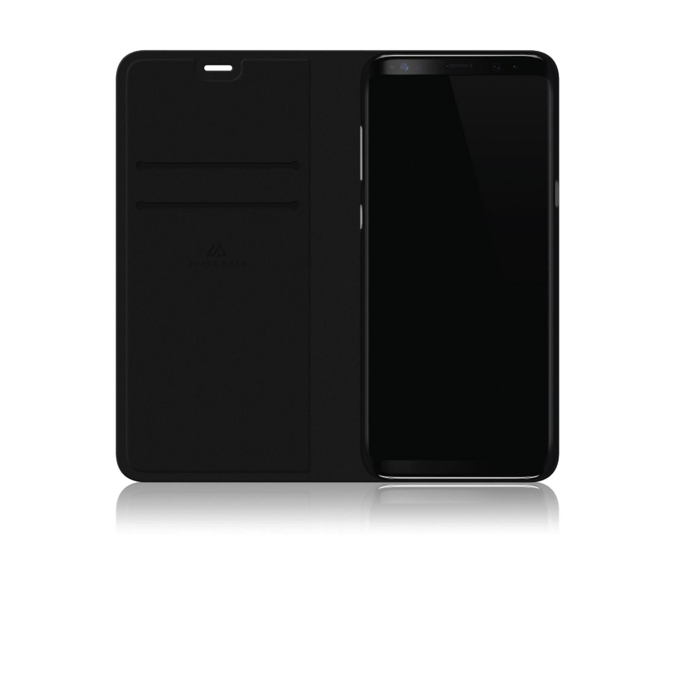 BLACK ROCK S9, Schwarz ST STANDARD Bookcover, SW, Galaxy Samsung, 180867 GA S9