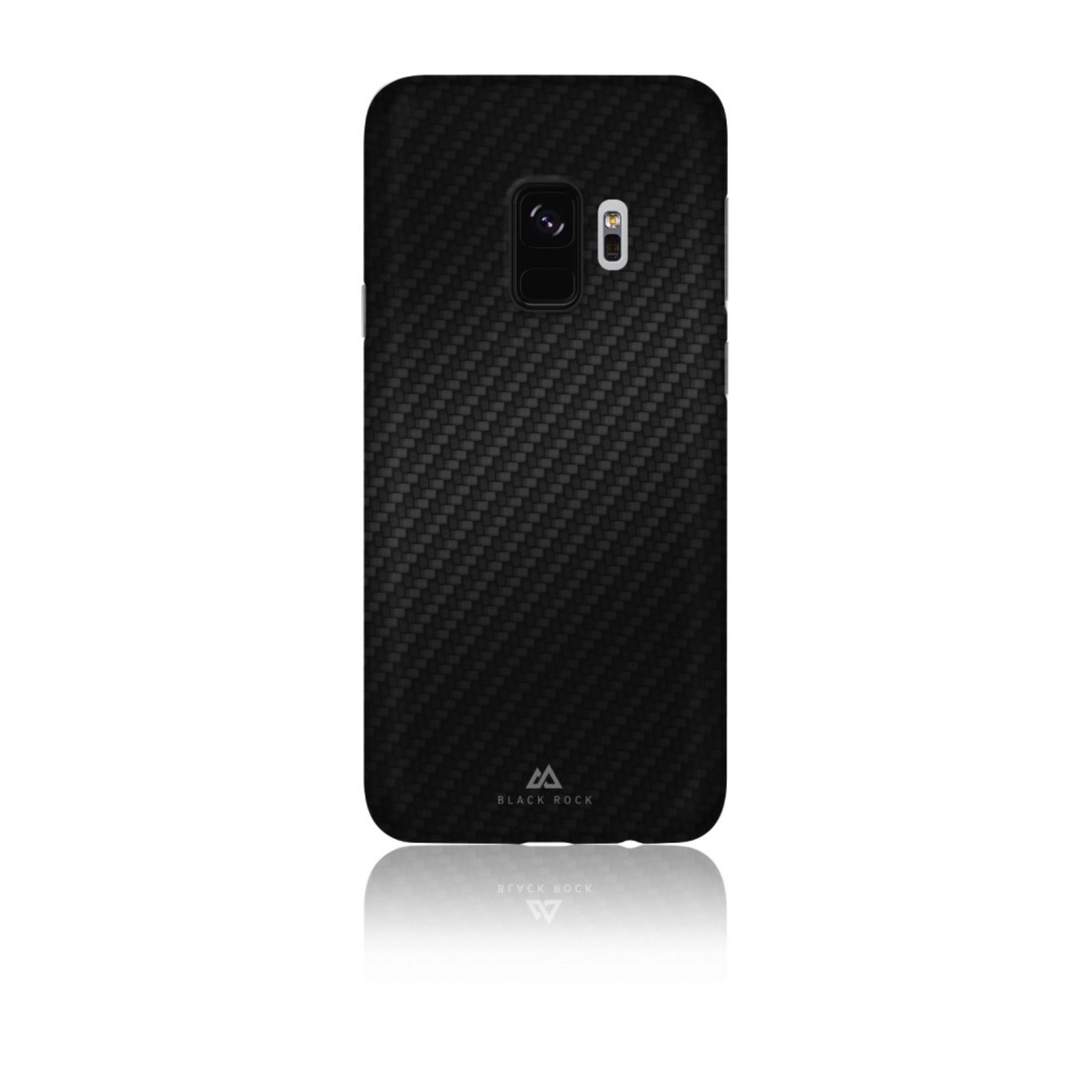 THIN Backcover, ULTRA ICED 180864 CO Carbon Flex Galaxy S9 S9, ROCK GA BLACK SW/, Samsung,