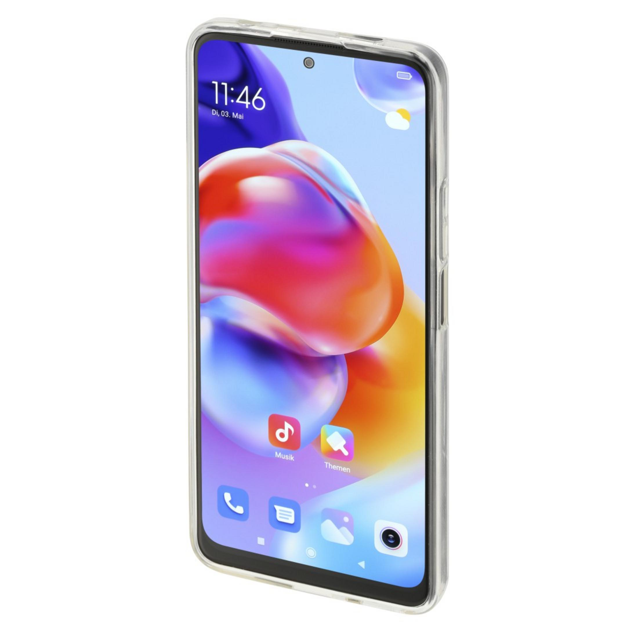 Backcover, 11 Note Transparent Redmi HAMA Clear, Crystal 5G, Xiaomi, Pro+