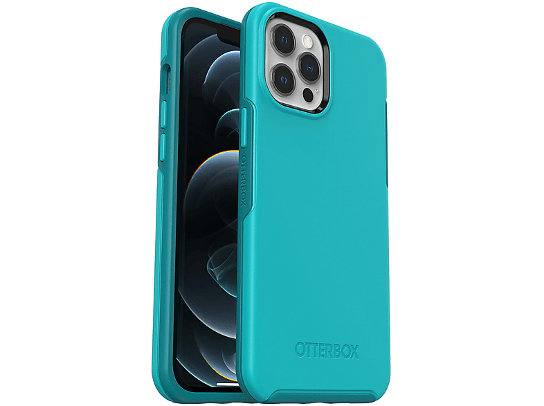 OTTERBOX 77-65466 SYMMETRY IP 12 PRO MAX ROCK CANDY BLUE, Backcover, Apple, iPhone 12 Pro Max, Blau