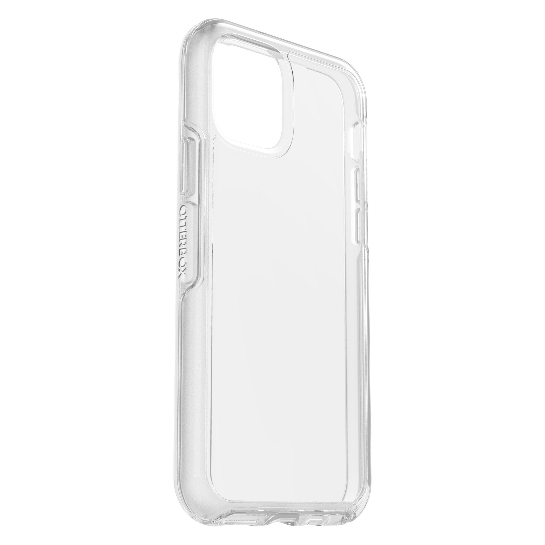 Funda transparente OtterBox para teléfono. Diseño transparente y protector.