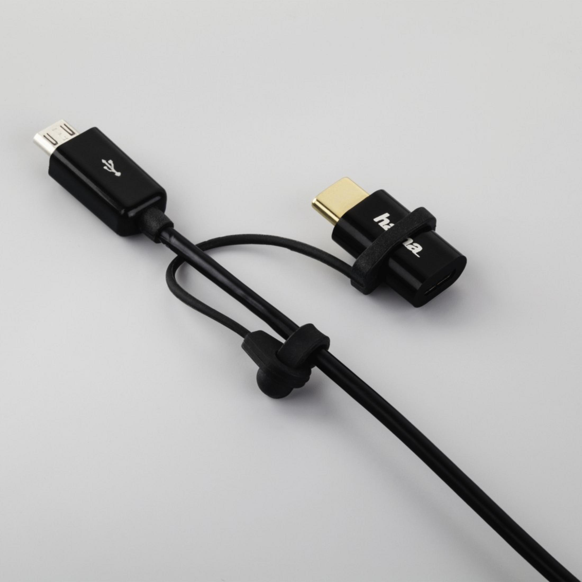 USB-C MICRO - ADAPTER Schwarz 2.0 135723 HAMA Adapter,