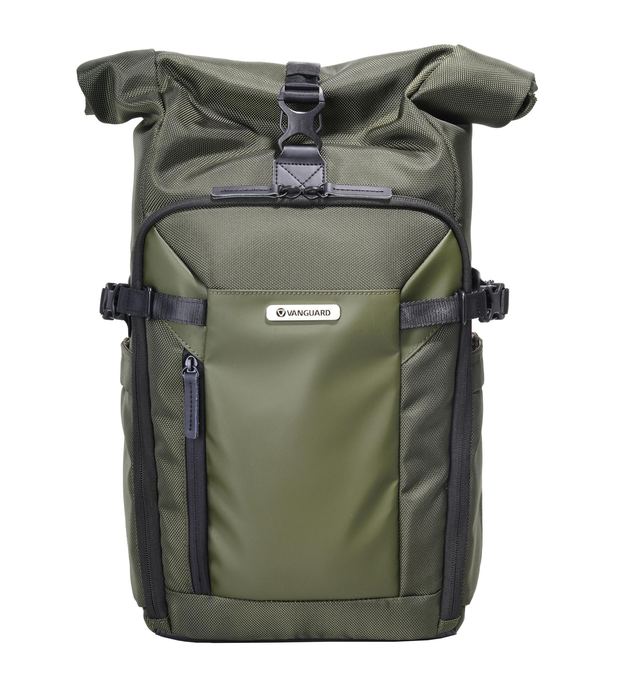 VANGUARD VEO SELECT 43RB GR RUCKSACK Grün Kameratasche, ROLLTOP VEO