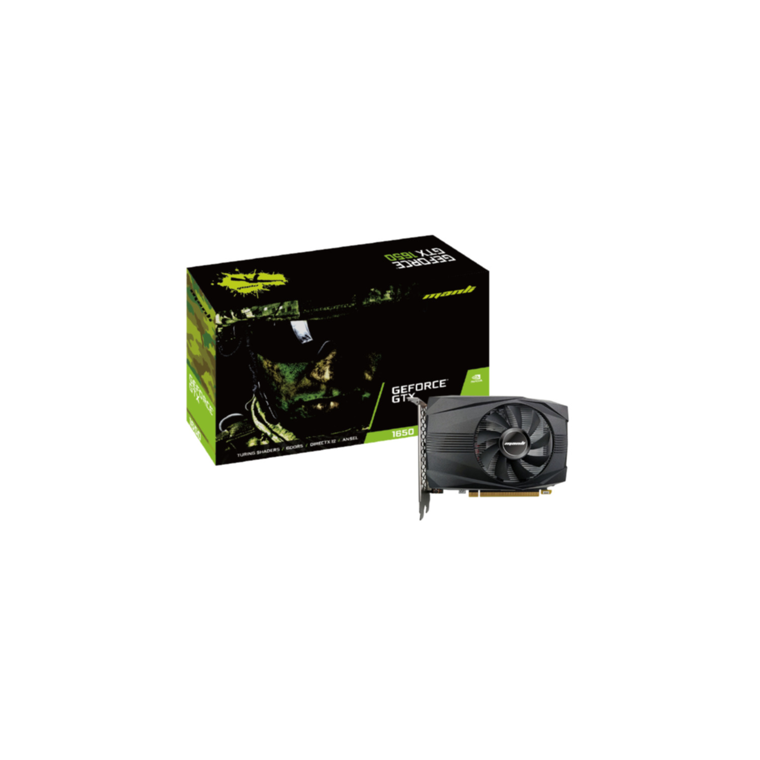MANLI GeForce GTX 1650 Grafikkarte) (NVIDIA