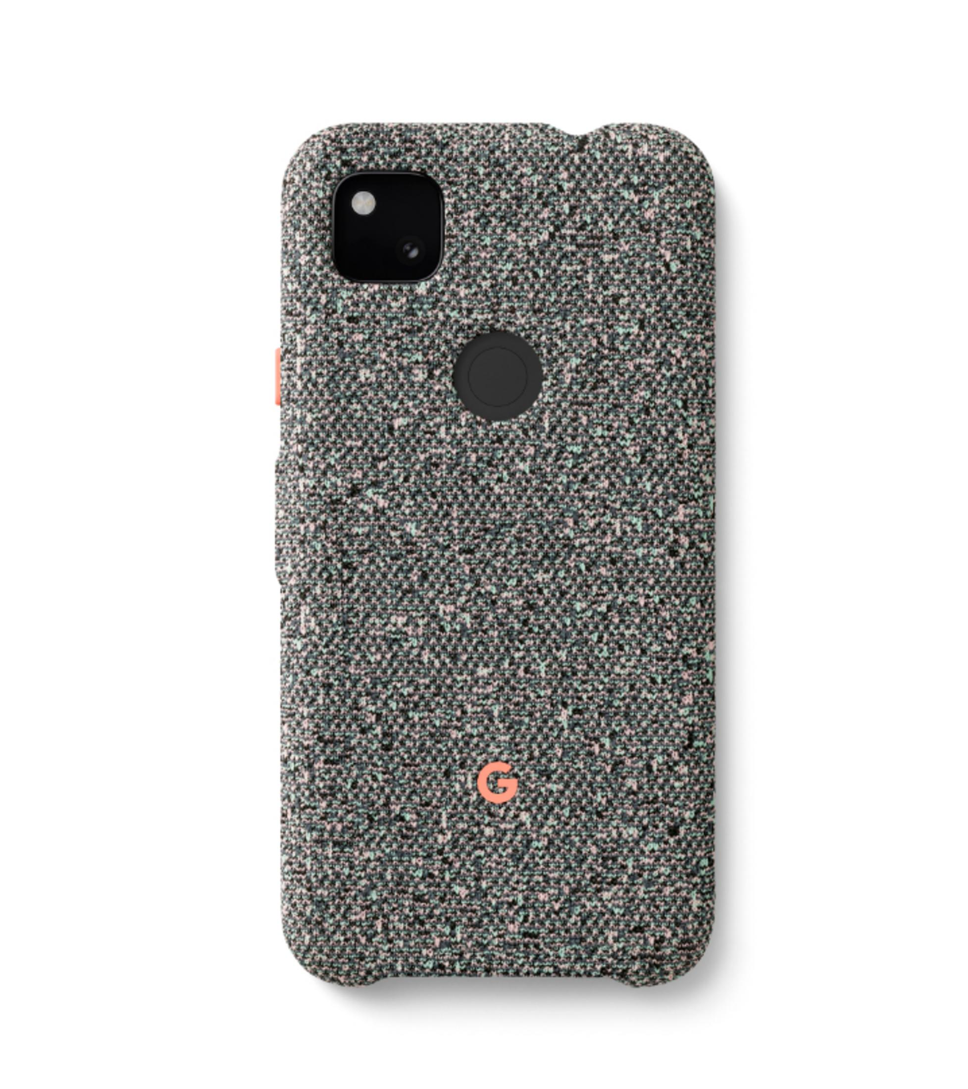 Pixel-Handyhülle mit einem gesprenkelten Muster.
