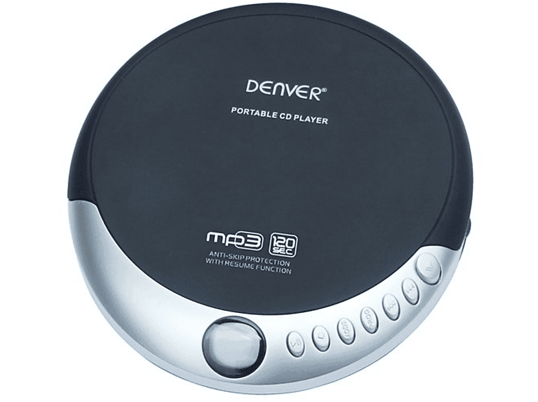 DENVER DMP 389 Tragbarer CD Player Schwarz