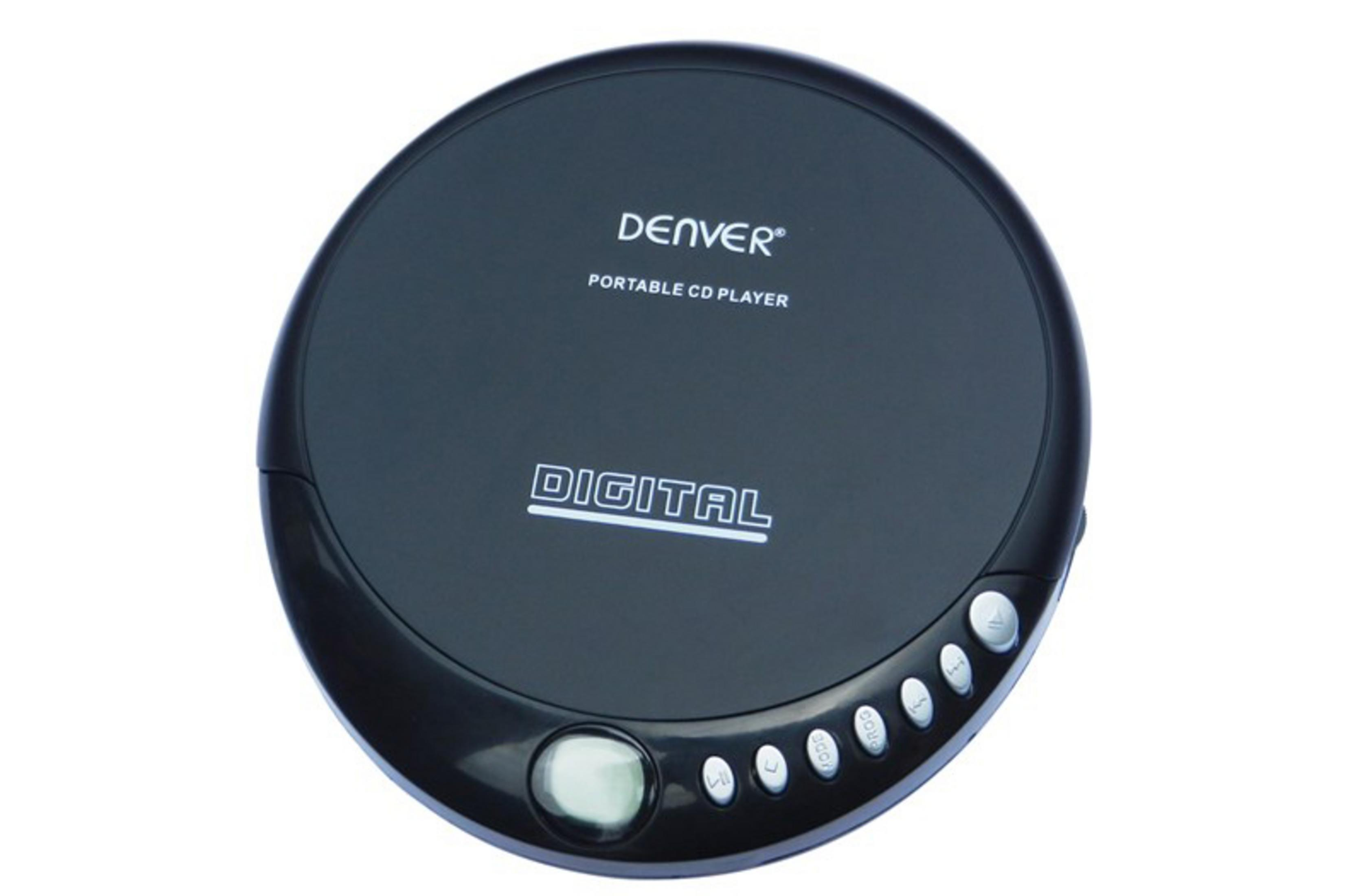 24 Schwarz CD Tragbarer Player DM DENVER