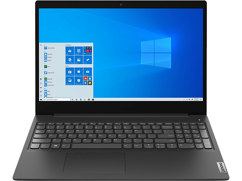 Reichhaltige Vielfalt LENOVO Slim Display, Celeron® Notebook Intel® GB 3i, 8 Prozessor, RAM, 15,6 mit 256 SSD, Schwarz Zoll GB