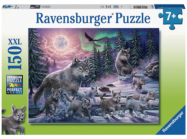 RAVENSBURGER 12908 NORDWÖLFE Puzzle | bis 1000 Teile