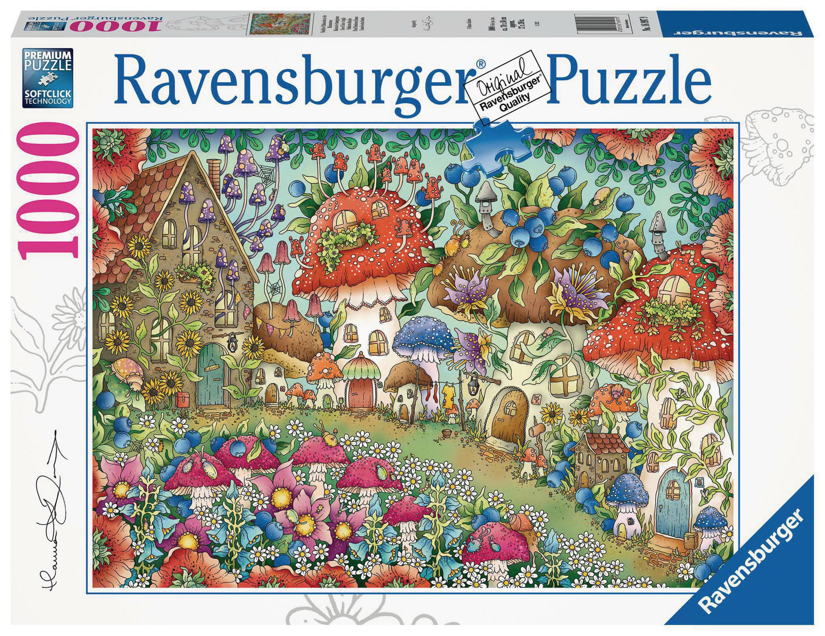 DE 16997 RAVENSBURGER IN Puzzle NIEDLICHE PILZHÄUSCHEN