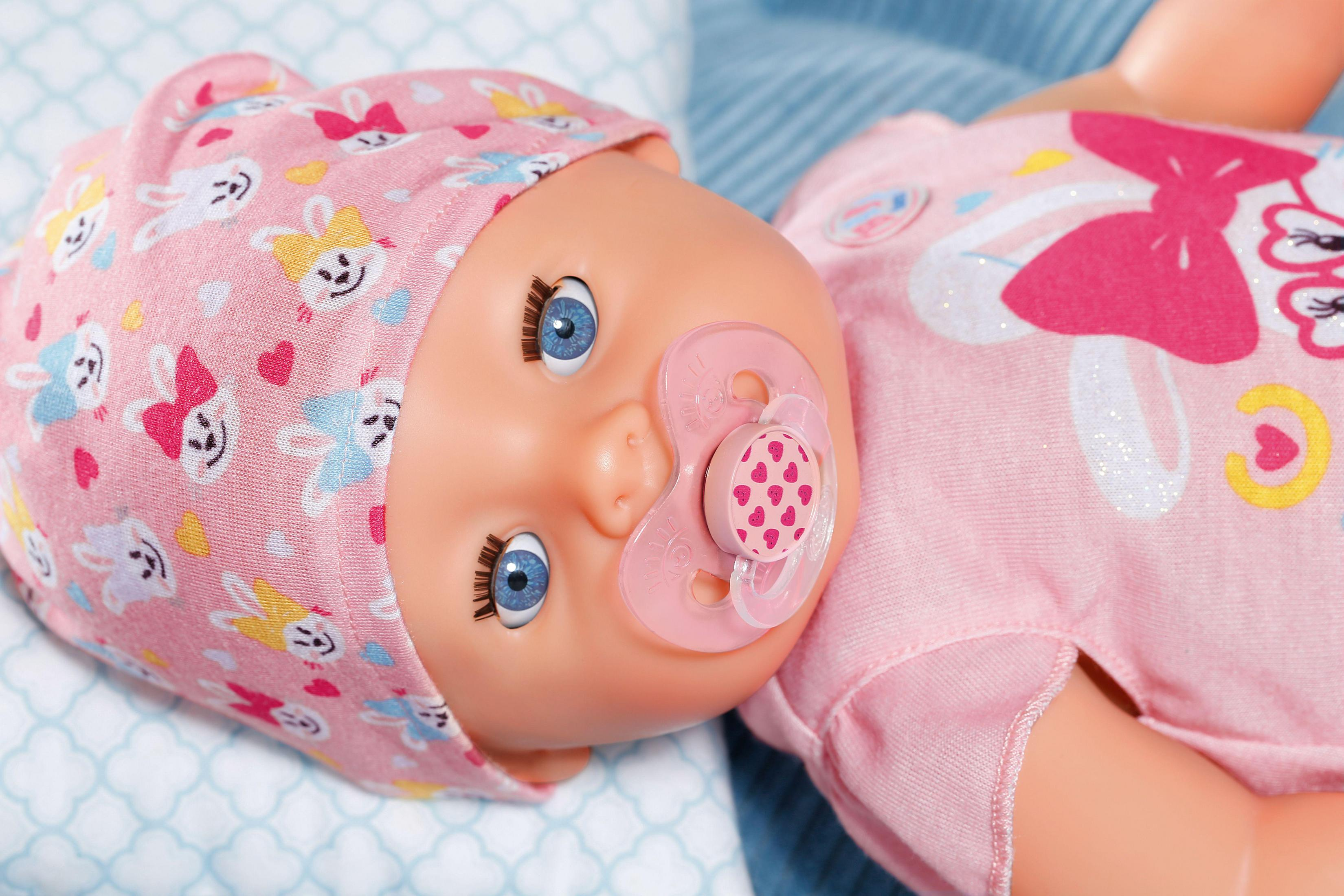 BABY MAGIC 43CM CREATION Puppe GIRL, ZAPF CA. BORN 827956