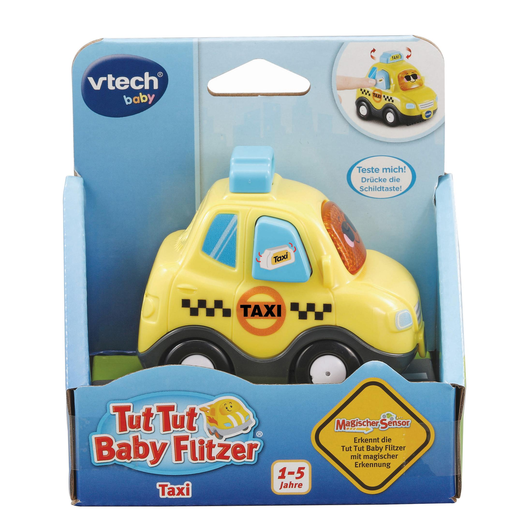 VTECH 80-561104 TUT TUT BF Gelb - TAXI Spielzeugauto