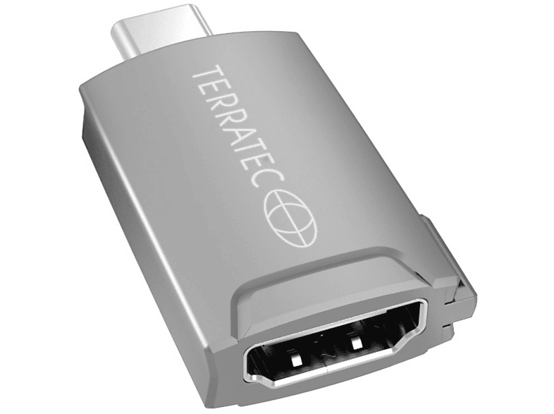 Adapter, 12 USB Grau 306704 TERRATEC Type-C CONNECT C