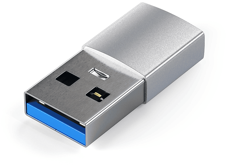 TO Silber ALUMINUM USB SATECHI ADAPTER SI TYPE-C ST-TAUCS Adapter, TYPE-A