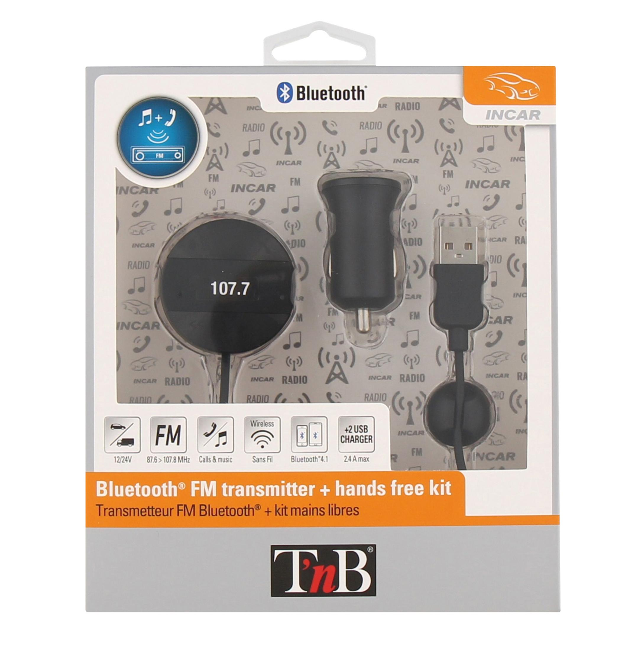 Bluetooth FM BLUETOOTH Transmitter FMCT03BT TRANSMITTER TNB